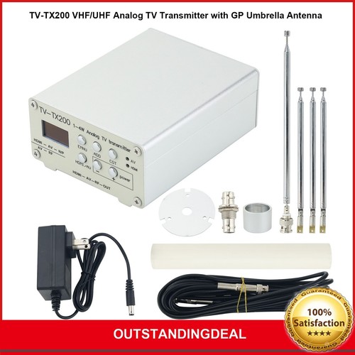 Tx200 vhf uhf - tv-tx200, trasmettitore