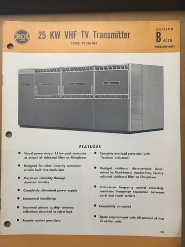 Trasmettitore vhf kw - tv,