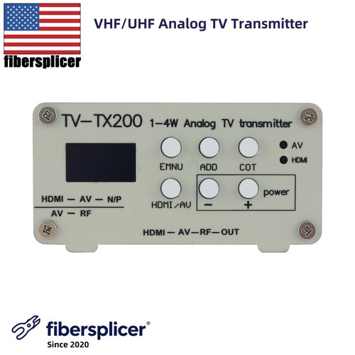 Tx200 vhf uhf trasmettitore - tv-tx200, vhf/uhf