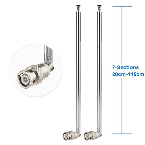 Antenna telescopica vhf - vhf, uhf